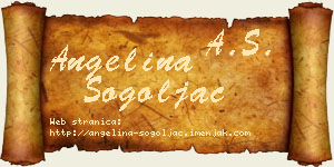 Angelina Šogoljac vizit kartica